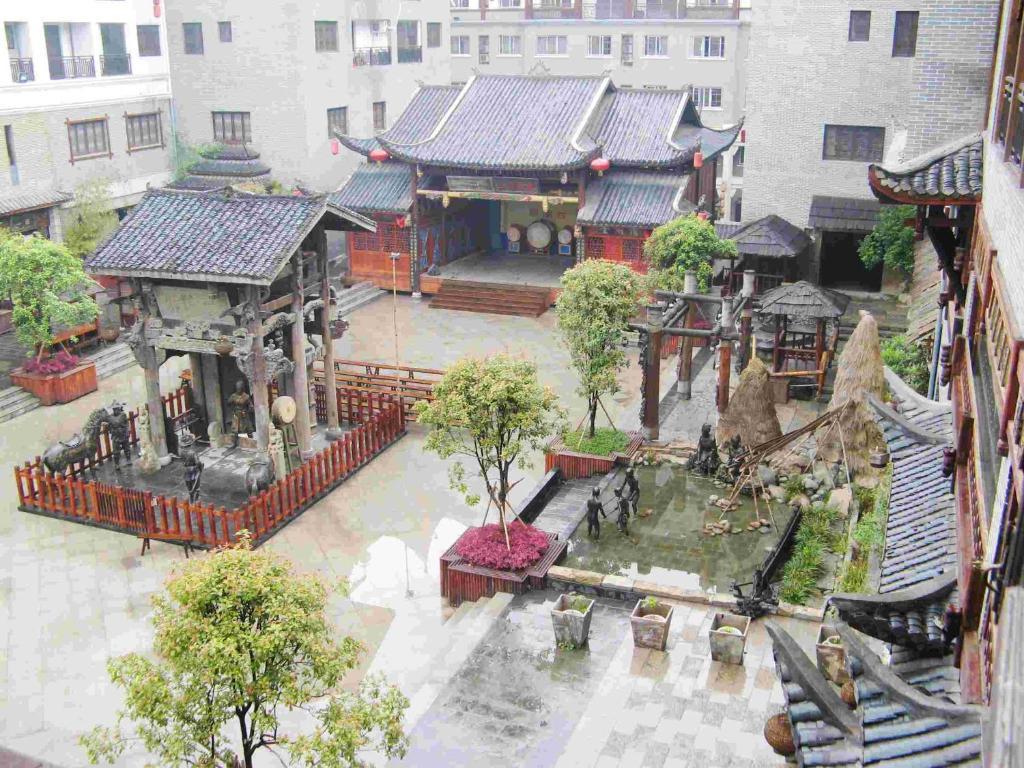 Bajie Youth Hostel Zhangjiajie Zimmer foto